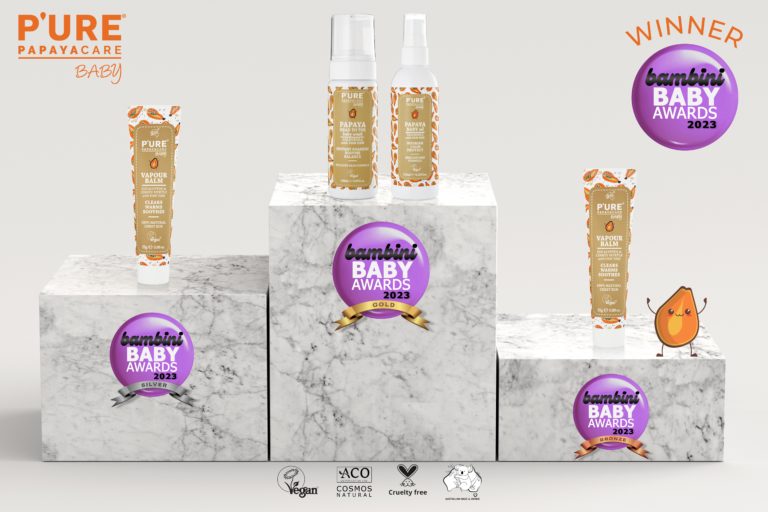 P’URE Papayacare thắng giải Bambini Baby Awards toàn cầu