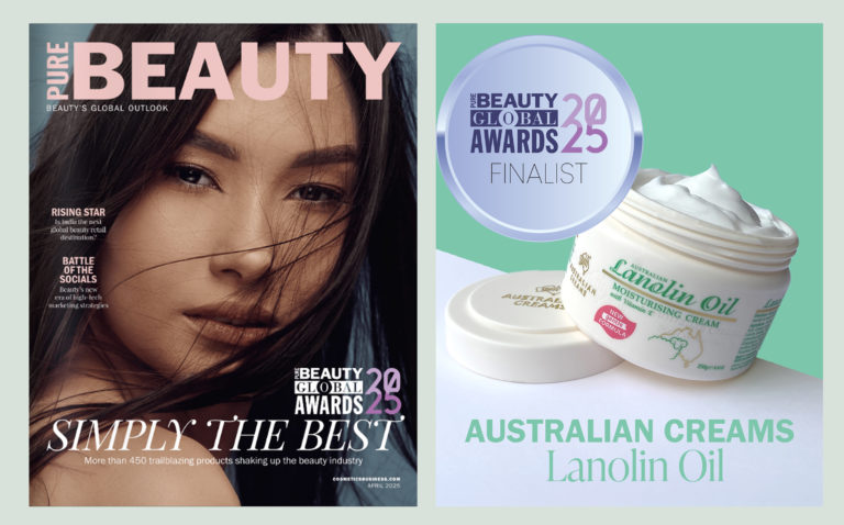 Kem dưỡng ẩm Australian Creams Lanolin Oil được vinh danh tại Giải thưởng Pure Beauty Global Awards 2025
